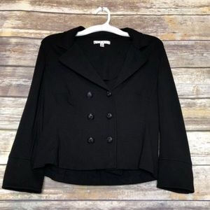 Cabi Black Blazer Sz XL Style #215 Stretch CUTE!